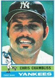 1976 Topps Baseball Cards      065      Chris Chambliss